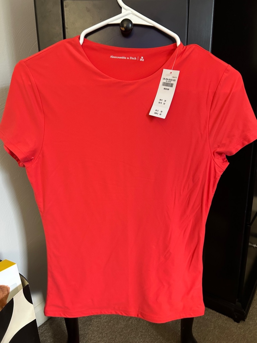 Abercrombie Coral Red top